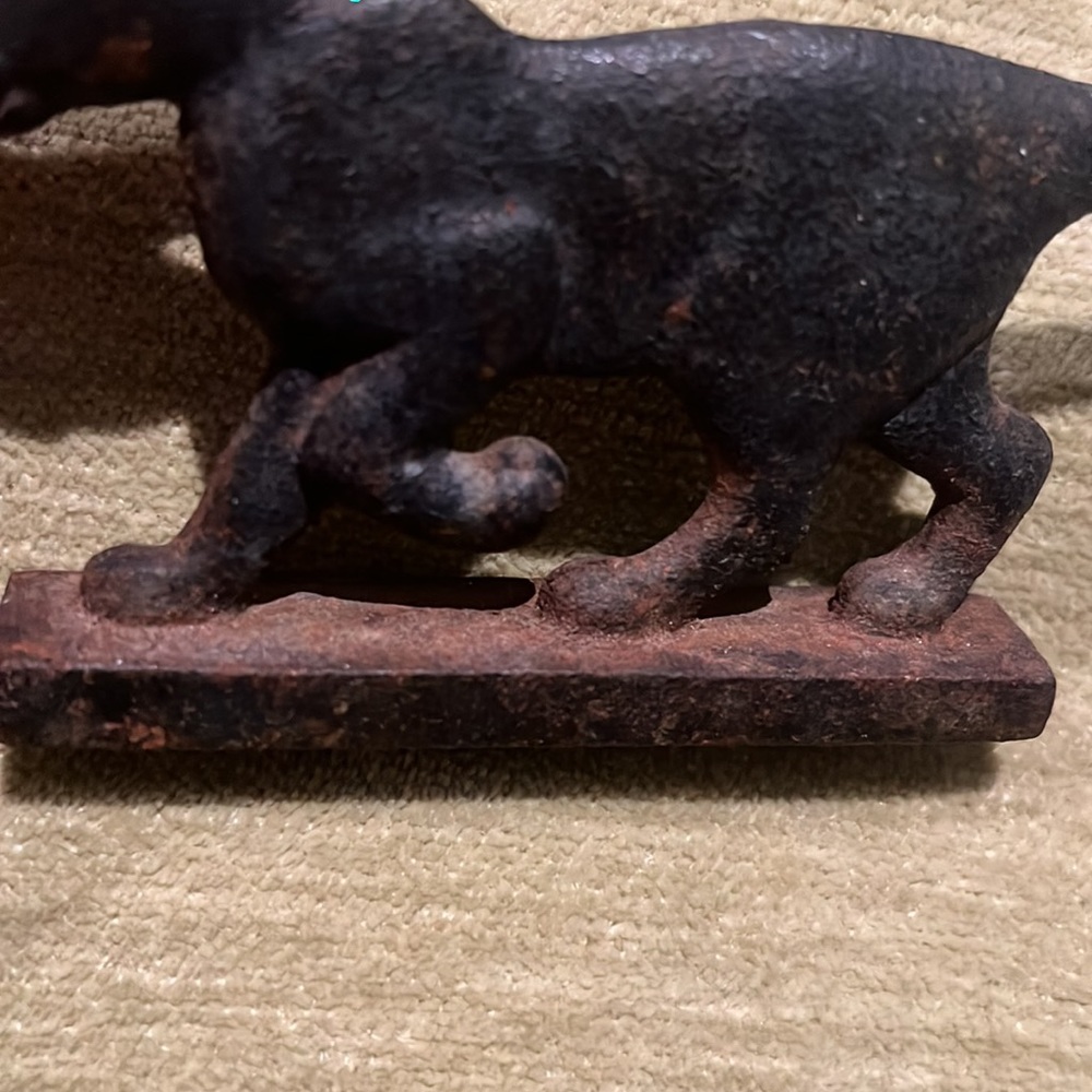1986 "Bootscraper" Cat from the Franklin Mint Curio Cabinet Cats Collection - Picture 5 of 6